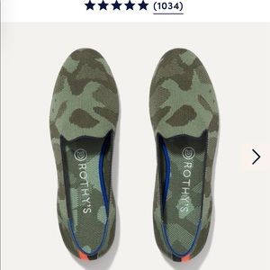 Rothy’s “The Loafer” in green camo